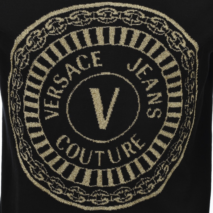 Alternative Image for ProductVersace Jeans Couture Logo Knit Jumper Black3